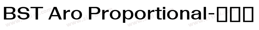 BST Aro Proportional字体转换 BST Aro Proportional字体转换